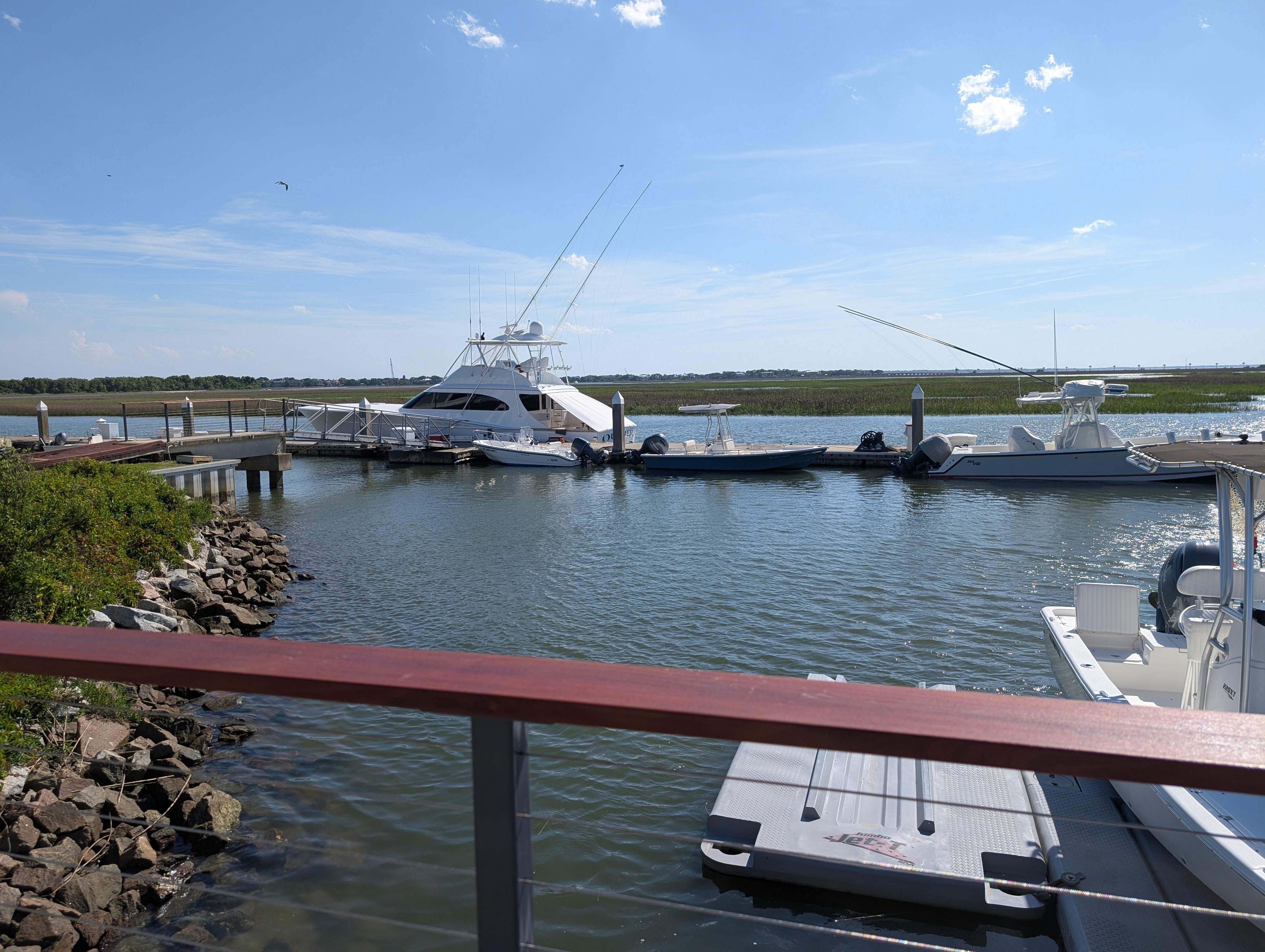 View from dock