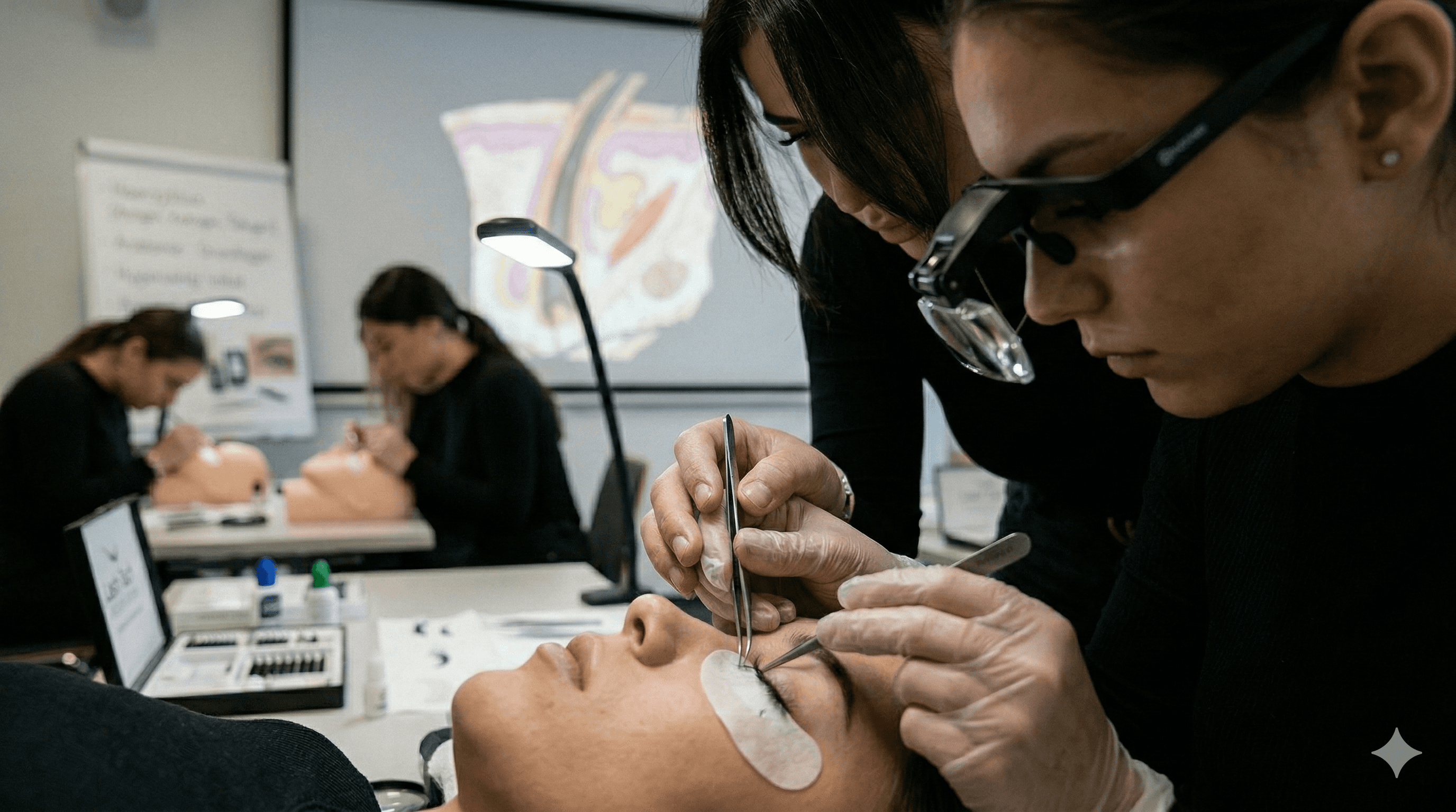 Athlete winning a race