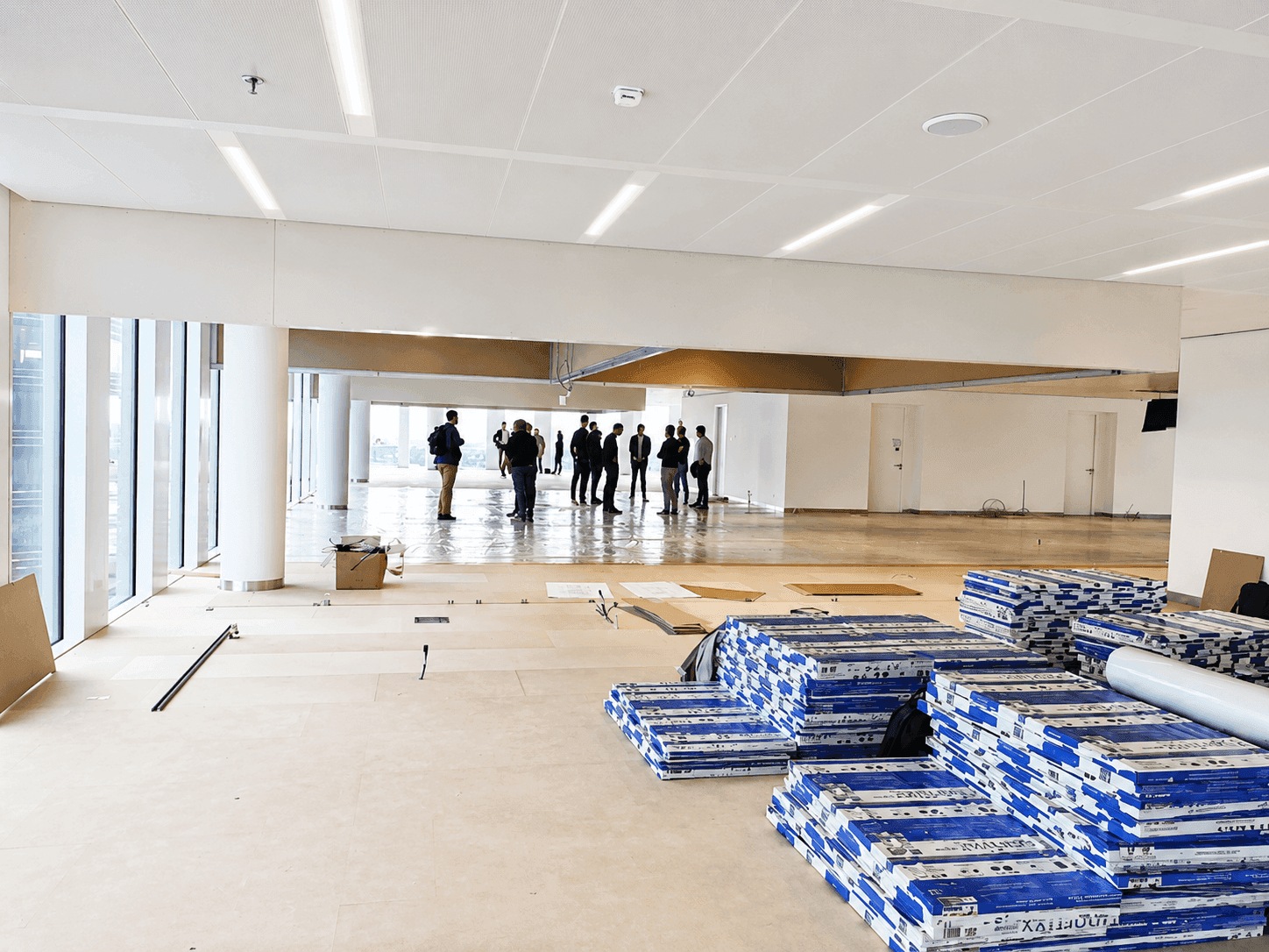 Voorbeeld van vastgoed, gebouwherontwikkeling en kantoortransformatie
