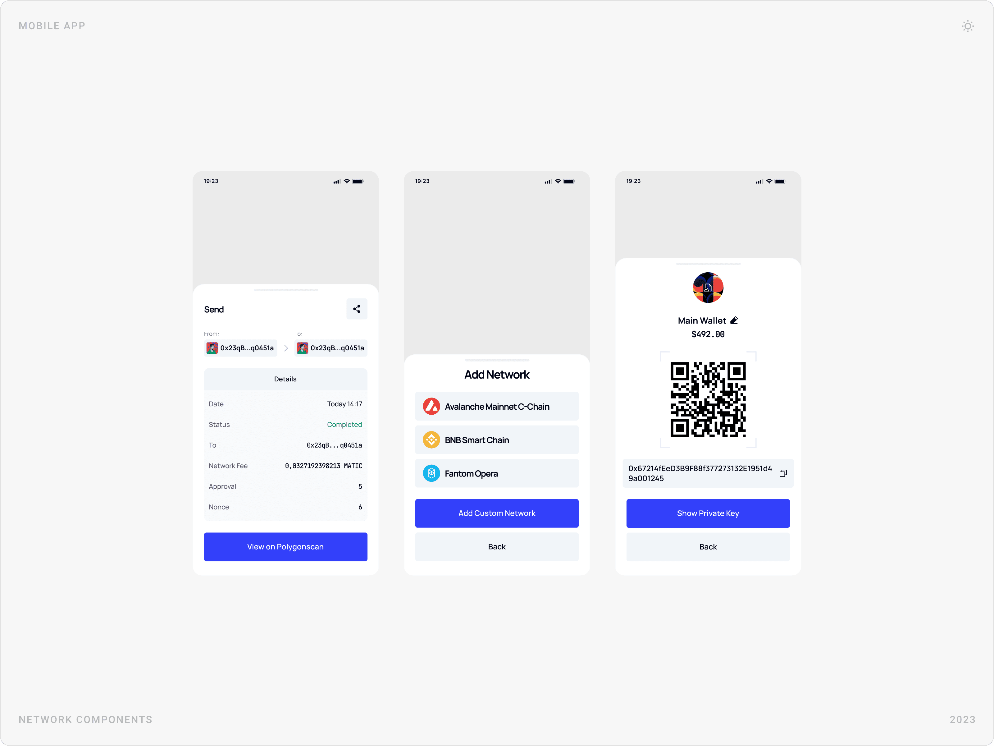 Clean Wallet Transaction Details Mobile Design