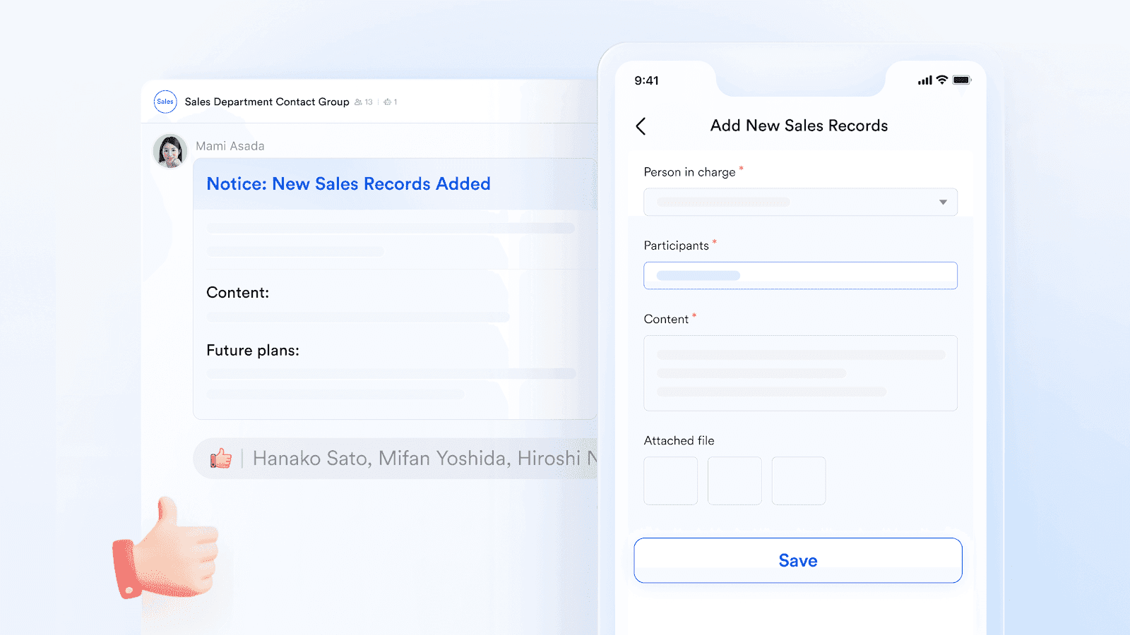 An image showing reporting