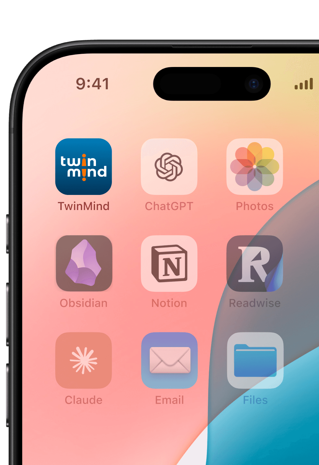 iPhone & Android showing TwinMind