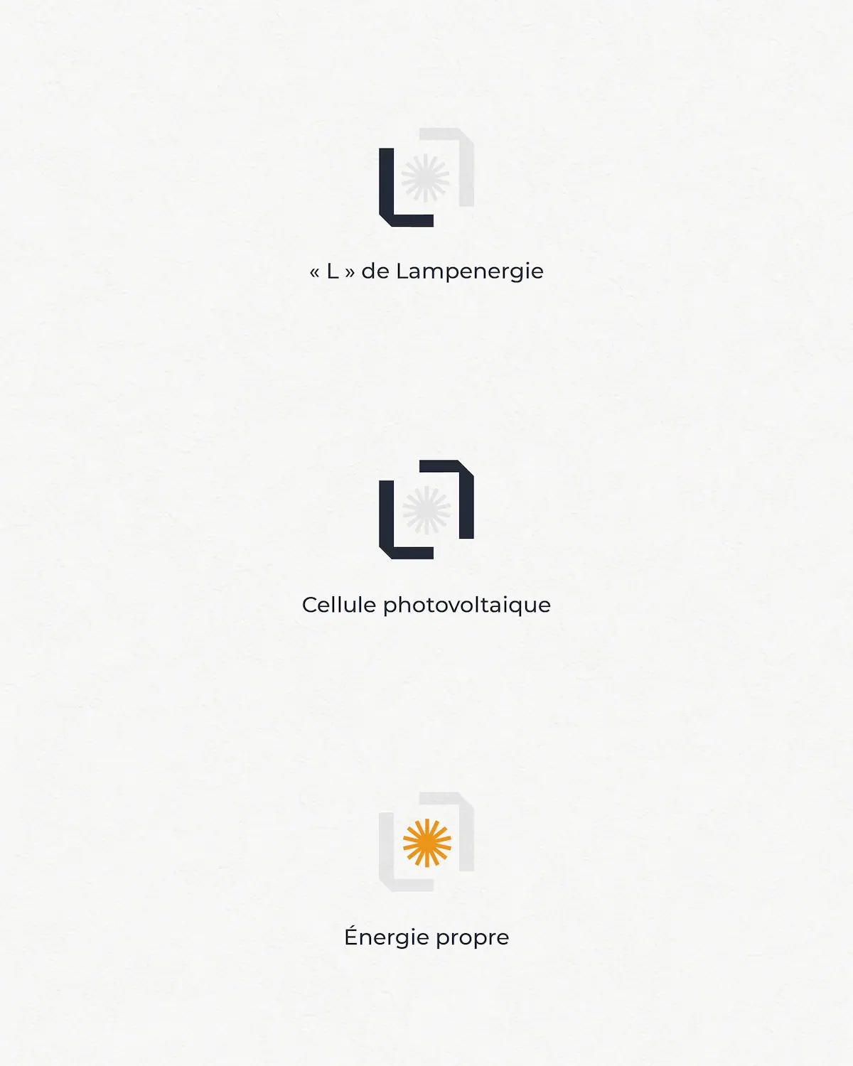 projet Lampenergie m2graph énergie solaire branding print rebranding refonte identité