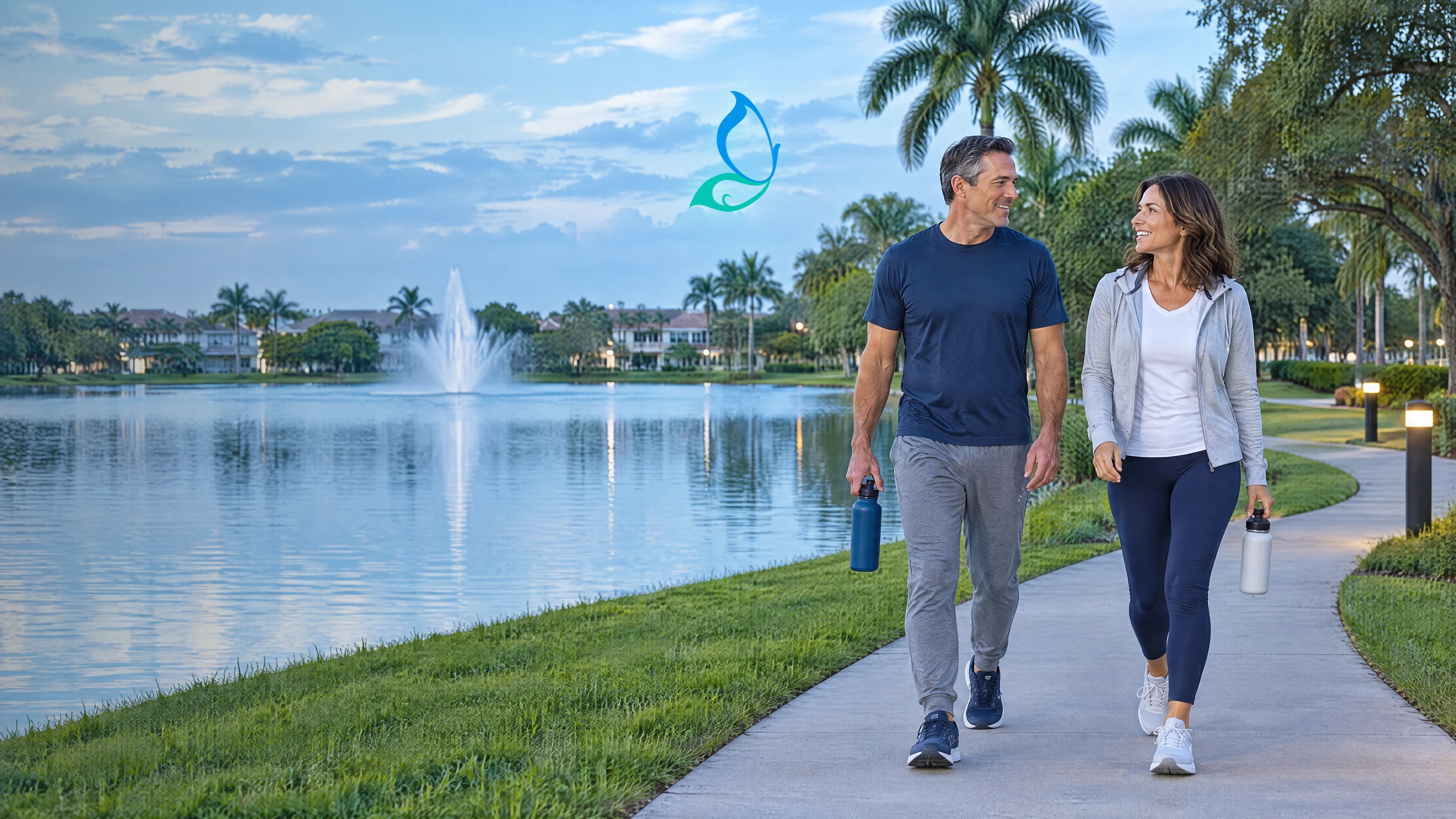 Entrance to the Nuviva Medical Weight Loss clinic, Suite 104, in Coral Springs, Florida