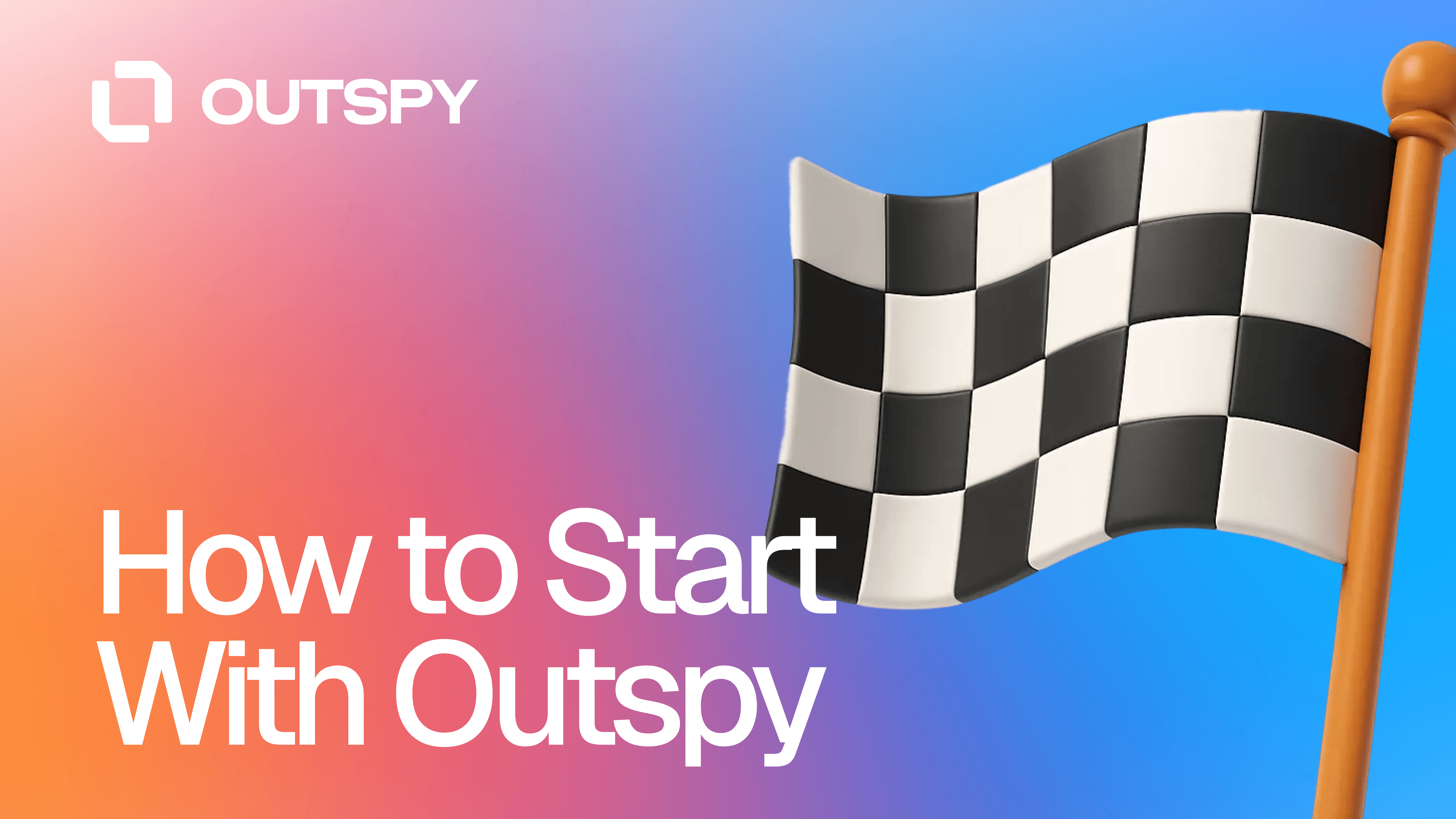 A step-by-step visual guide on how to begin monitoring competitors using the Outspy platform.