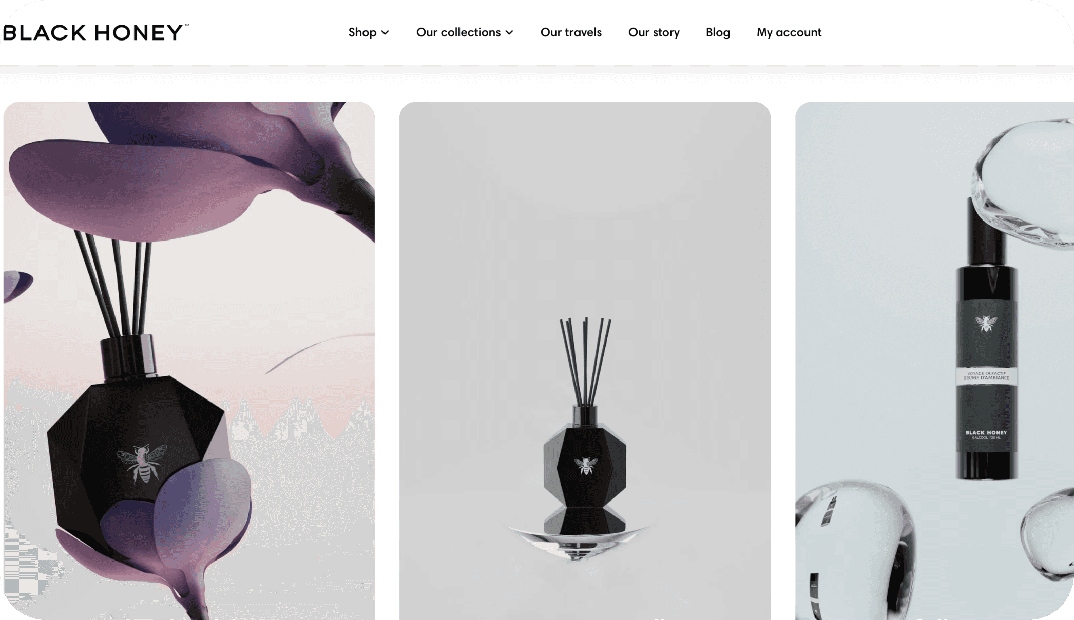 Maison Black Honey Digital Twin for Website