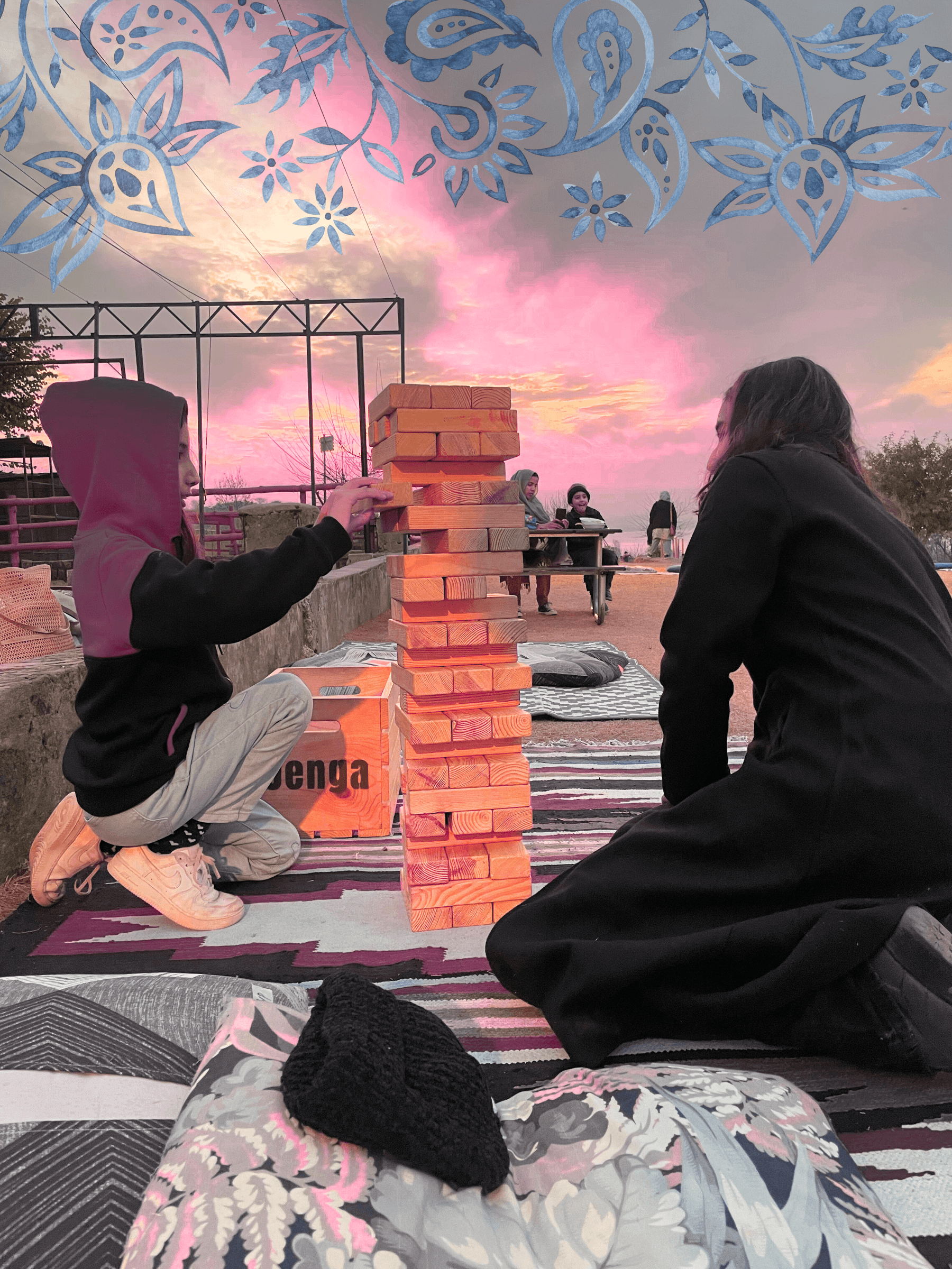 Team working at the table in well lit office