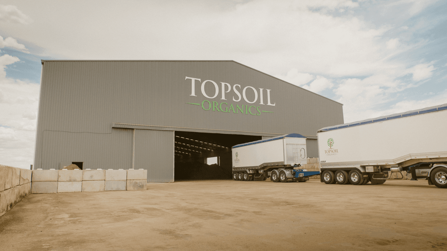 Topsoil Organics Warehouse Exterior