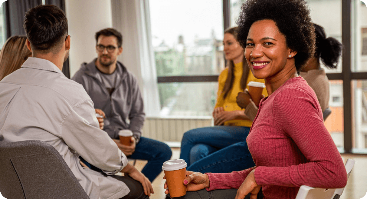 group of people discussing dopamine effects