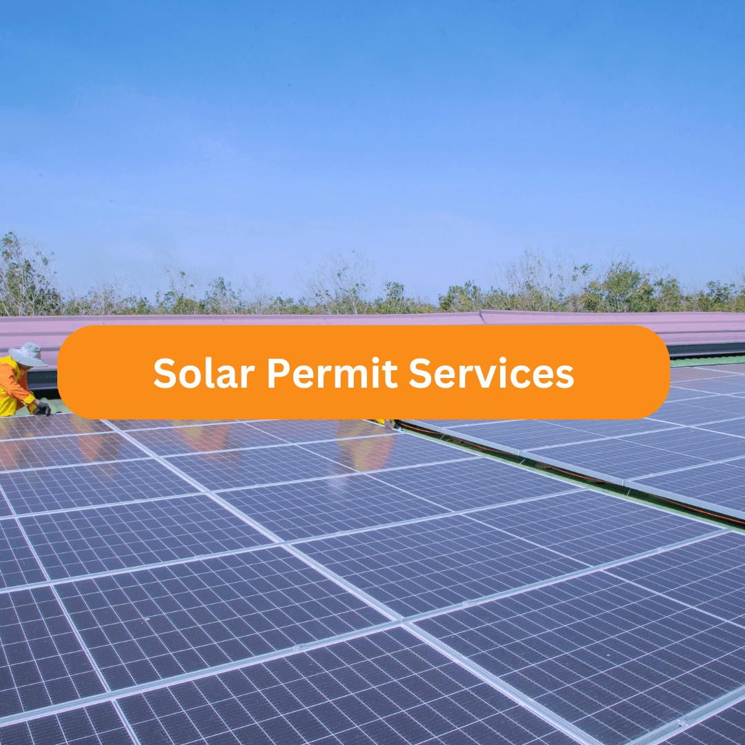 Solar permit services