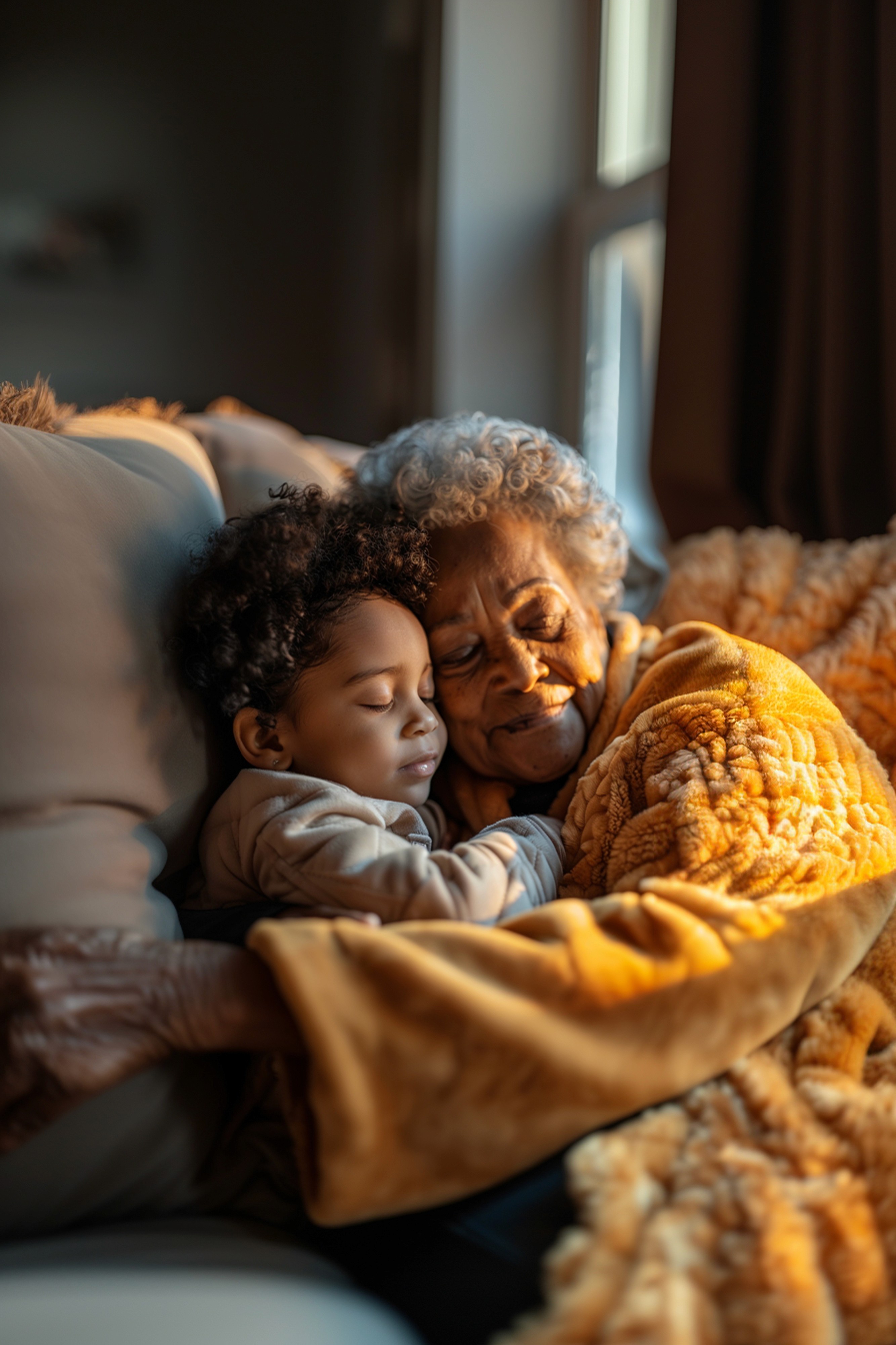 dona zuria avó e neto