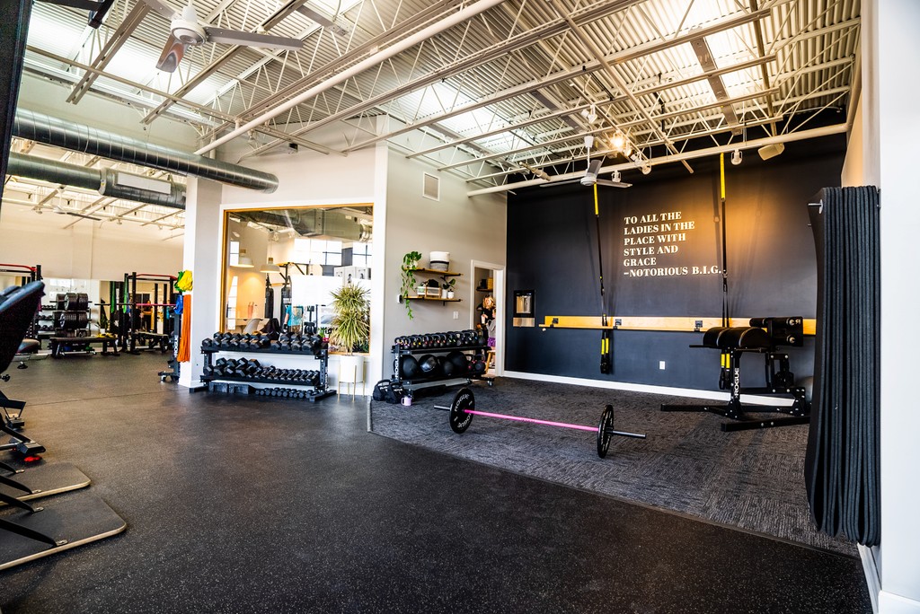 Women's gym interior in Pewaukee, Wisconsin