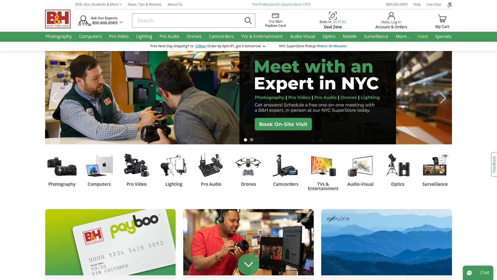 B&H Photo Video