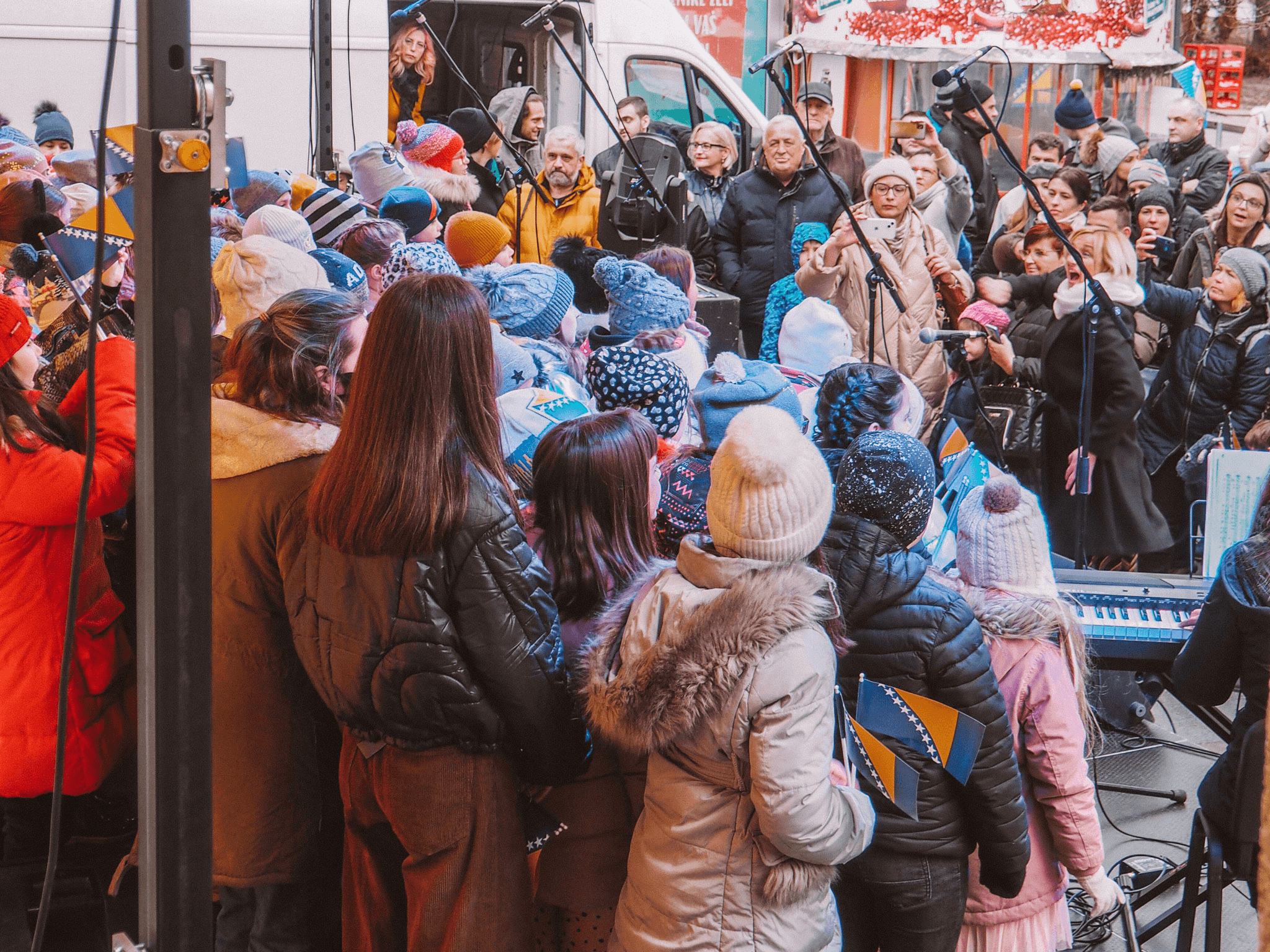 foggy mountain summit