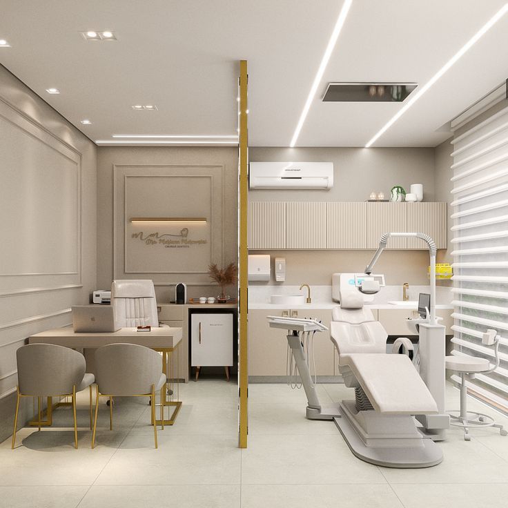 Modern clinic interior
