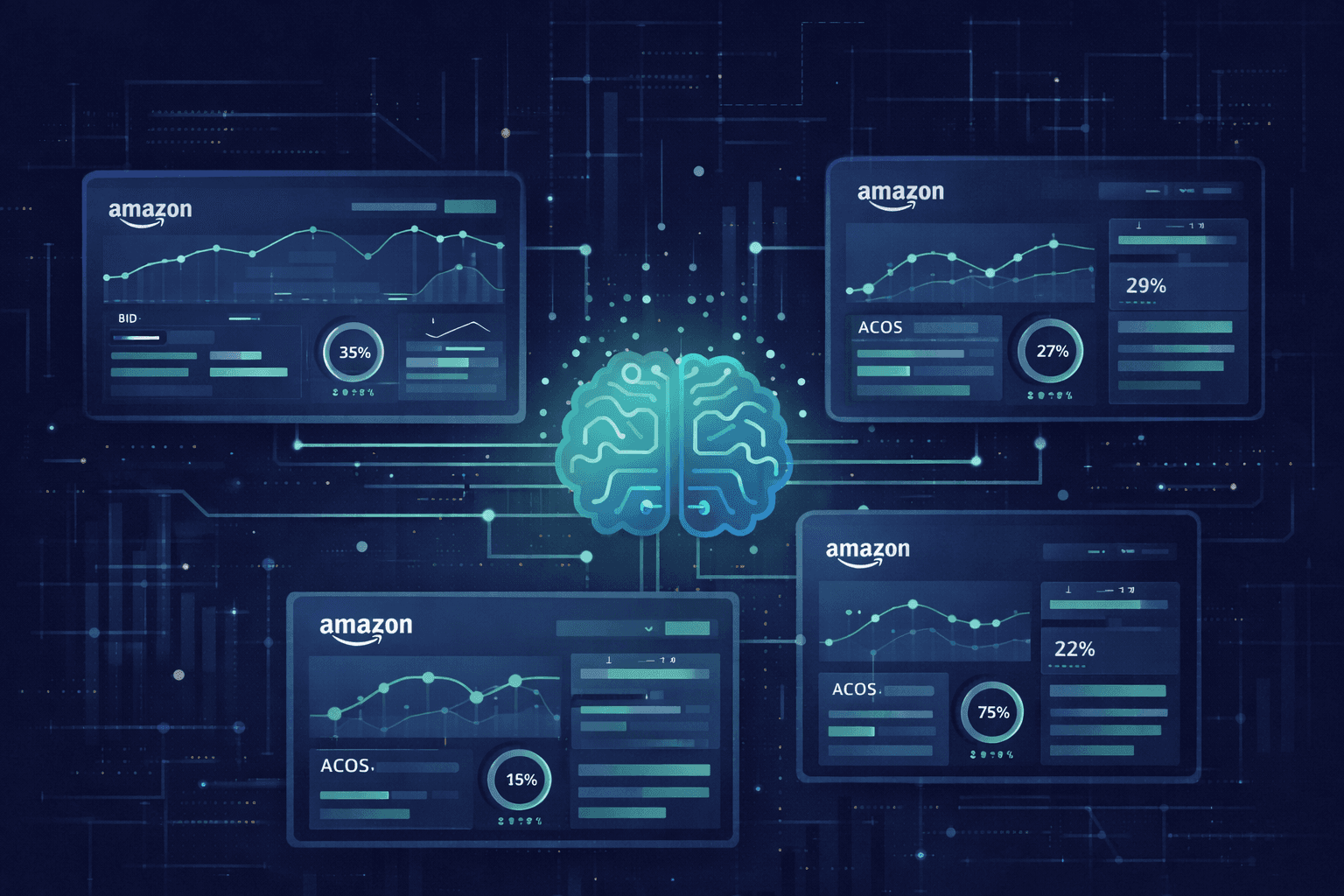 AI-powered Amazon PPC management platform optimising Prime Day bids and budgets in real time