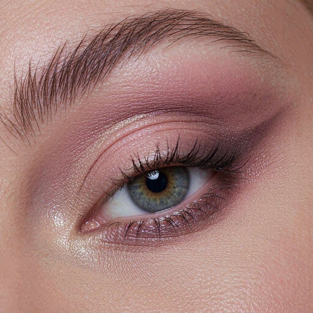 30-Shade Matte & Shimmer Eyeshadow Palette — on skin