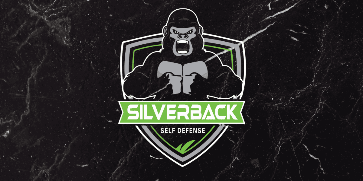 "Silverback Self Defense logo featuring a fierce gorilla symbol, representing strength and practical self-defense training for individuals and organizations."