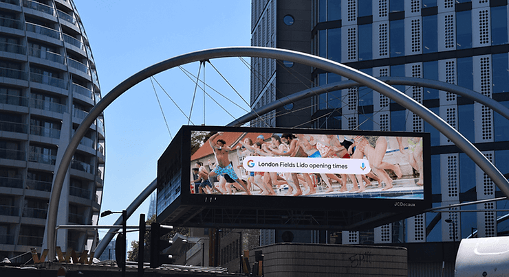 Google's DOOH Campaigns