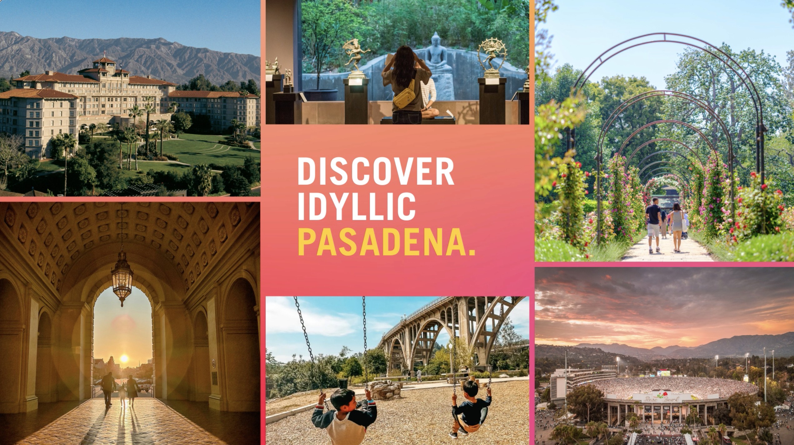 Screenshot of 2024 Visit Pasadena promotional video