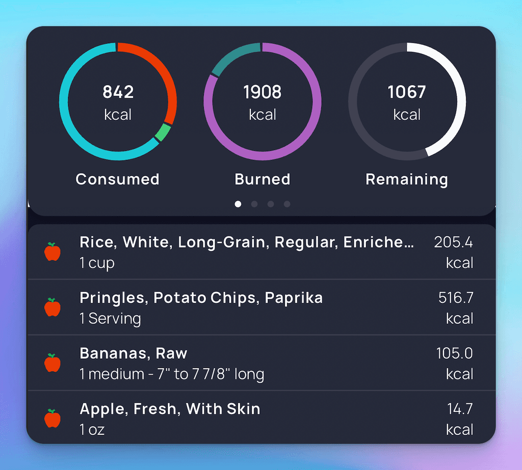 Nutrition Tracking