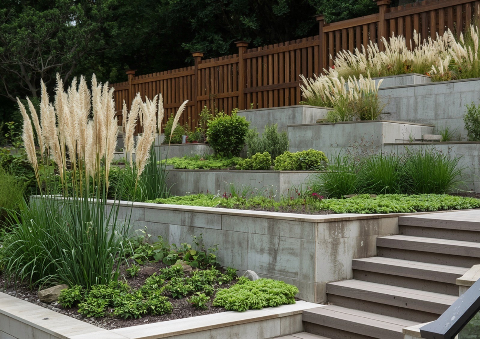 green grass field with trees
