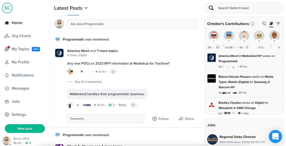 Communities for ad sellers and ad operations teams