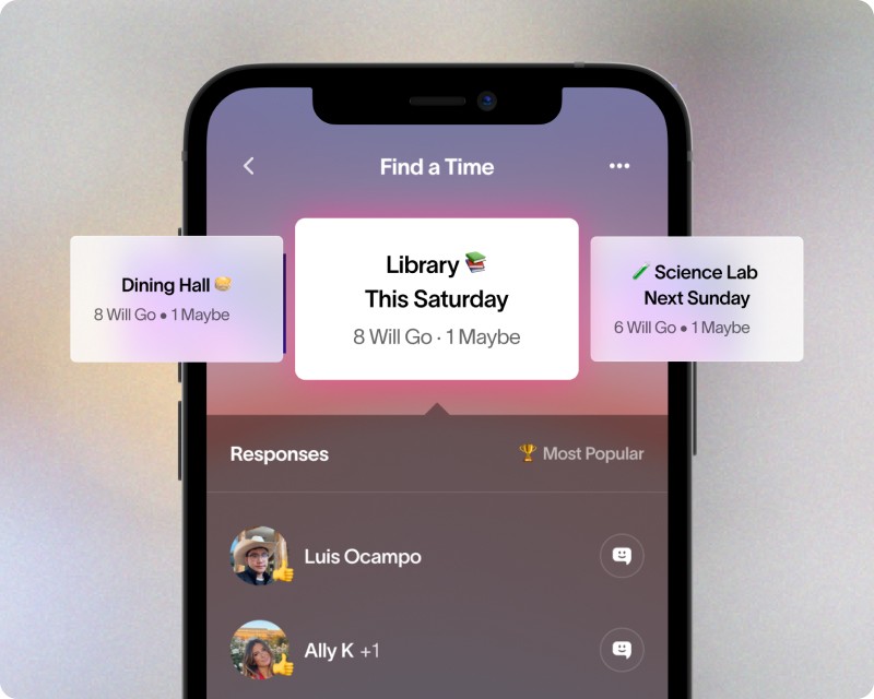 Customizable themes and effects for party invites