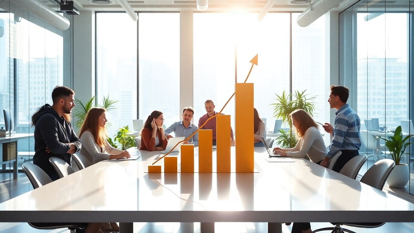 Small business growth strategies and lead generation concepts.