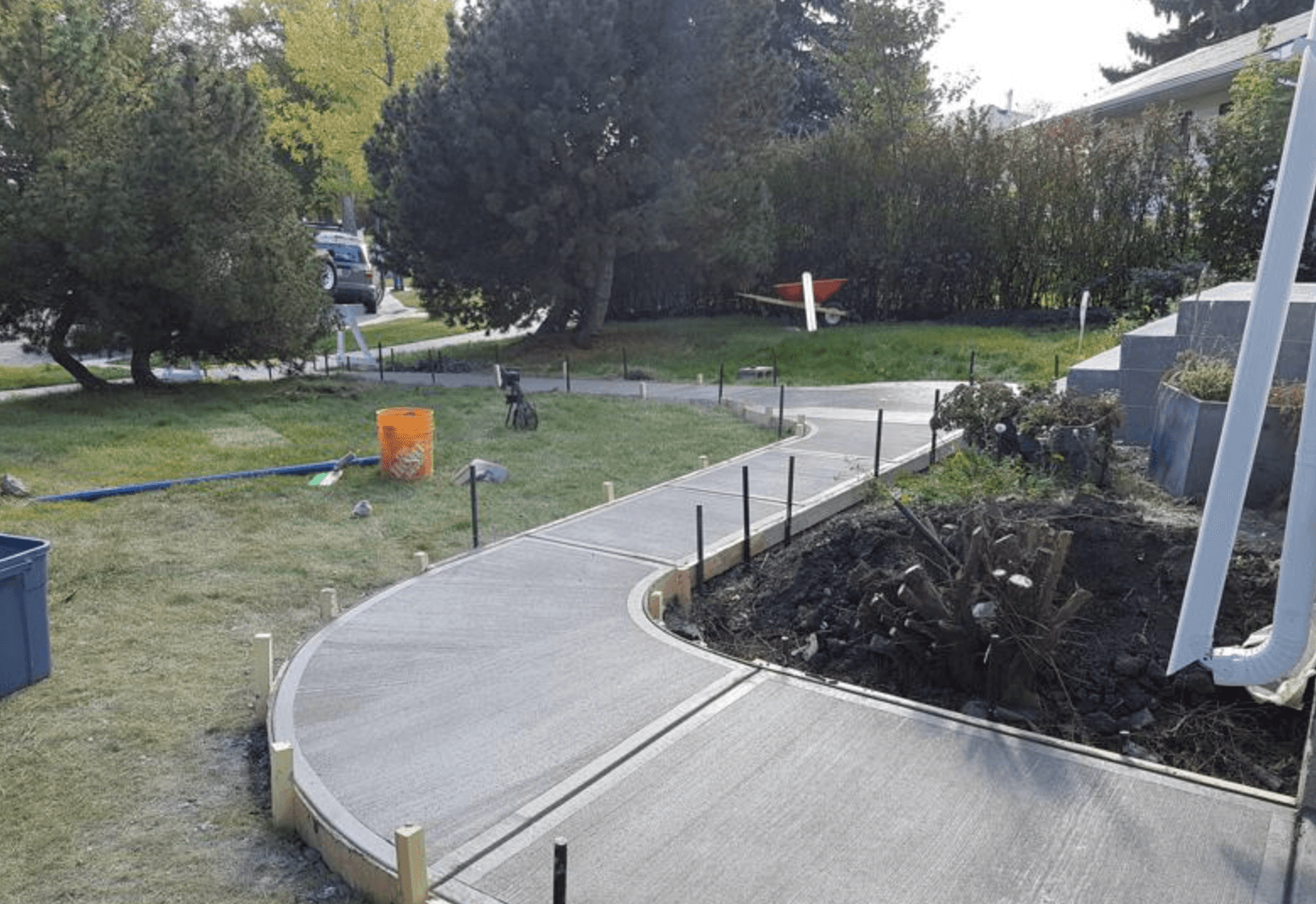 Concrete Edmonton - New Earth Landscaping