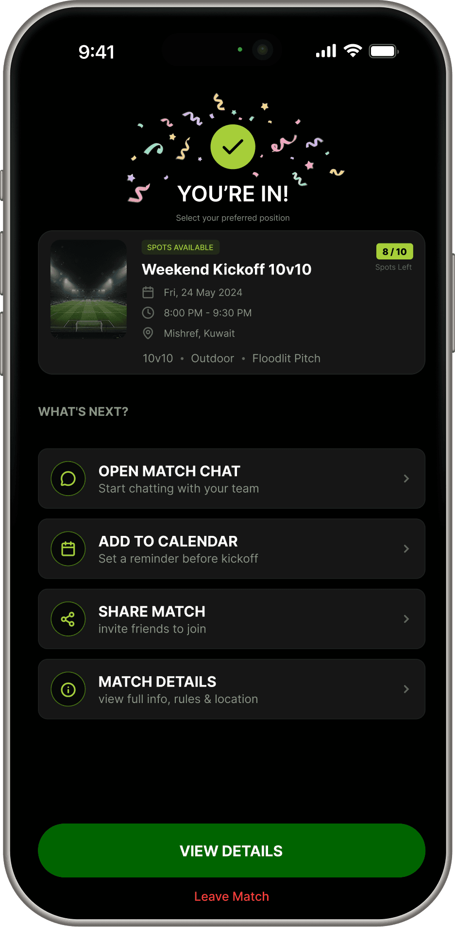Mobile screen 4