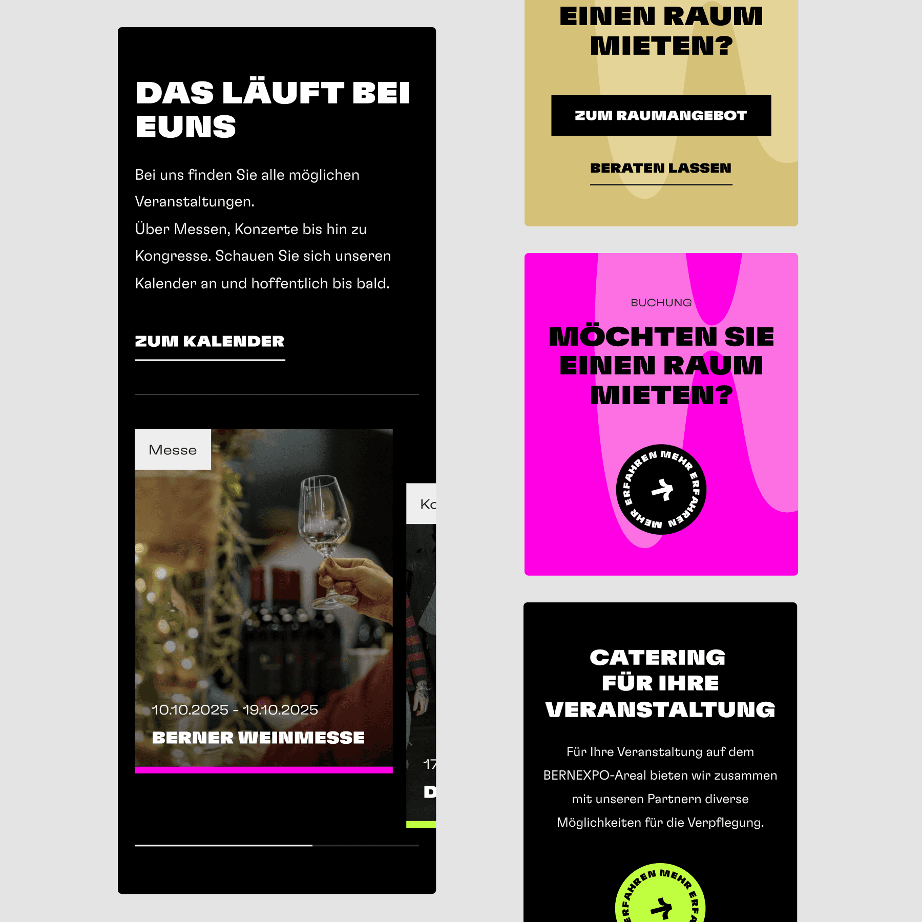 bernexpo mobile design 