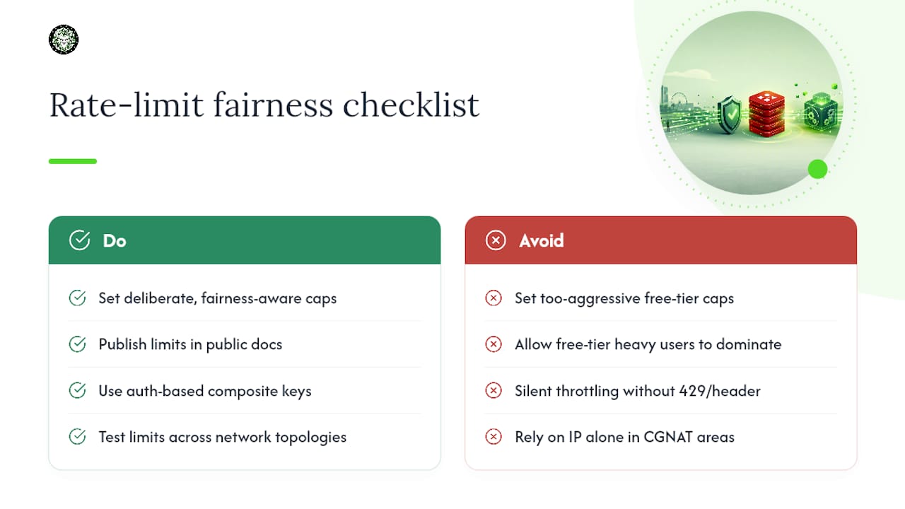 The Fairness Question Behind Every Rate Limit — overview diagram
