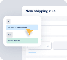 shipping rule example Sendcloud platform
