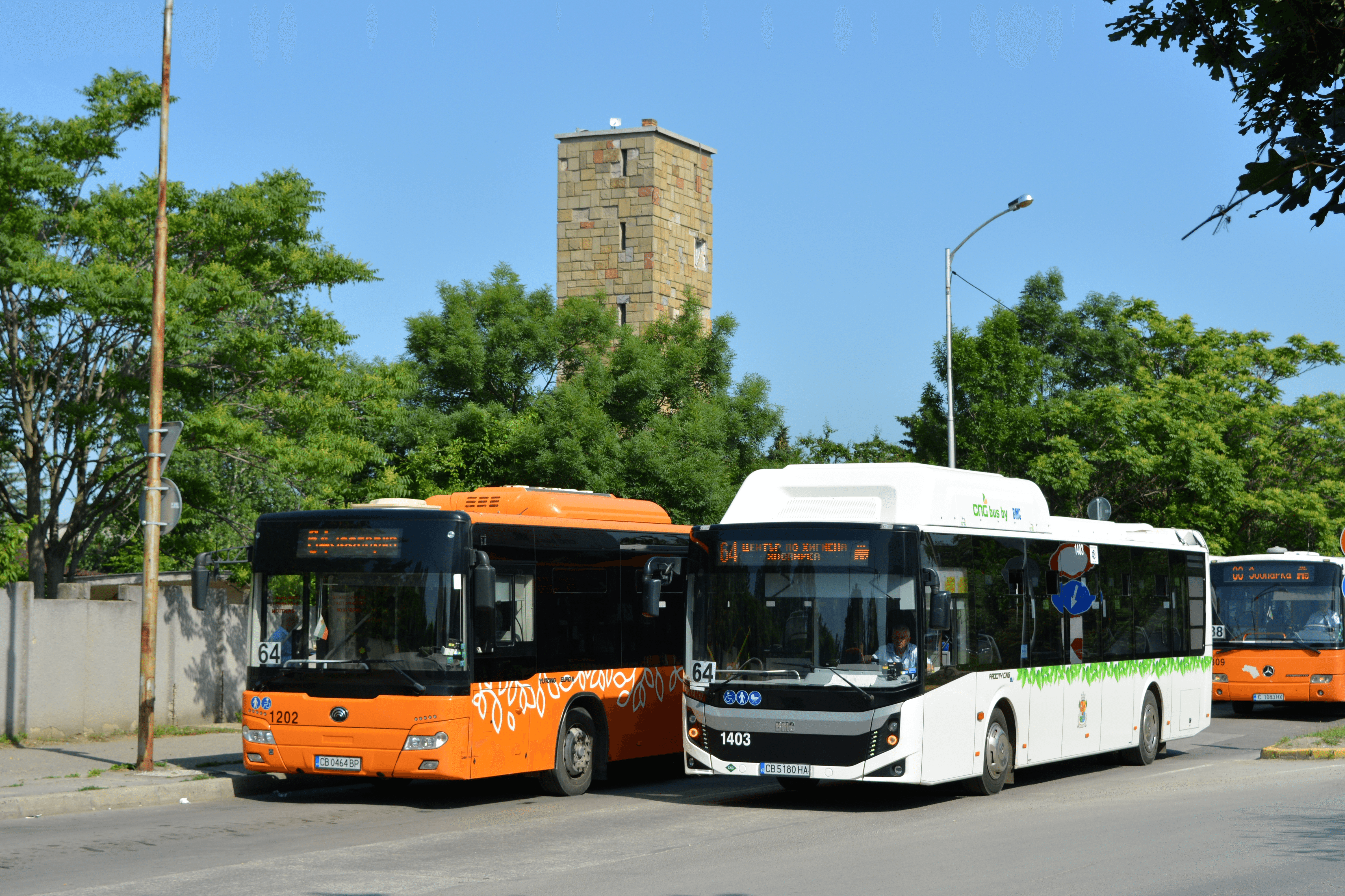 Bus transportation in Sofia