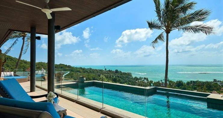 4-Bed Sea Villa in Lamai, Koh Samui – photo 2 of 15 (SPP186)