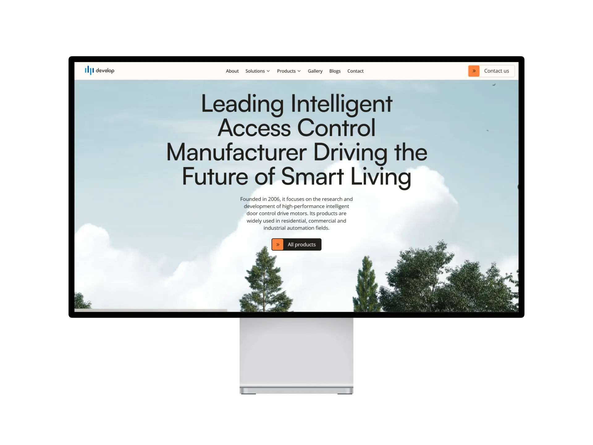 Client website design and development project for international markets