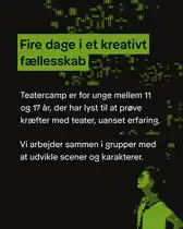 Rytmisk Center Teatercamp post