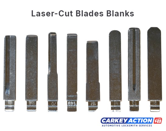 laser cut key cutting styles