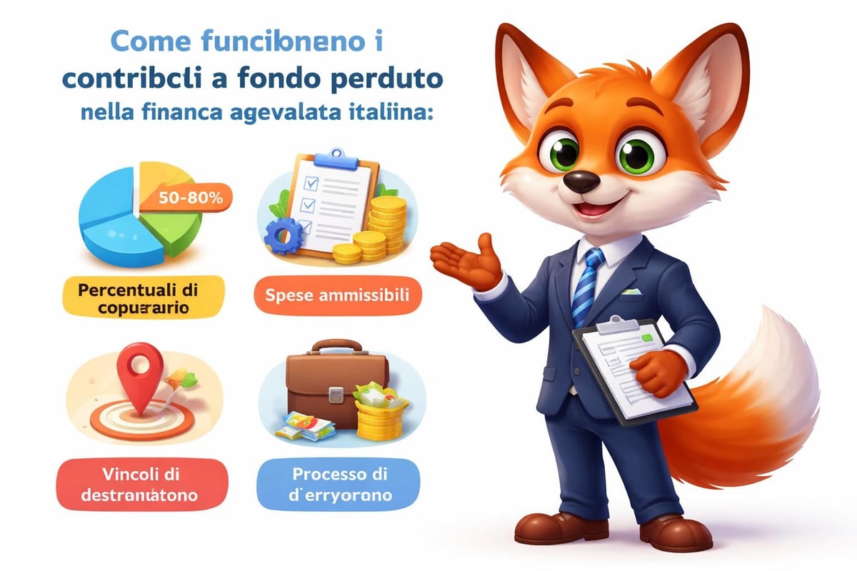 Struttura contributi a fondo perduto