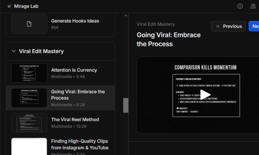 Viral Edit Mastery