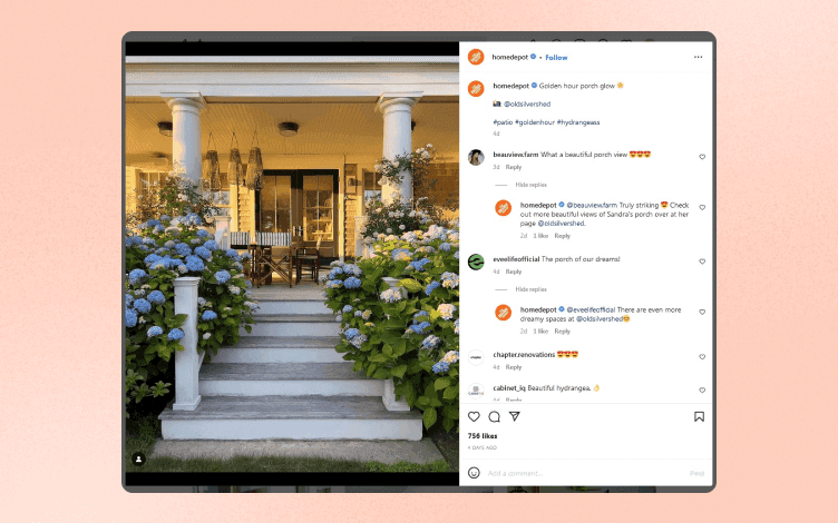 The Home Depot Instagram
