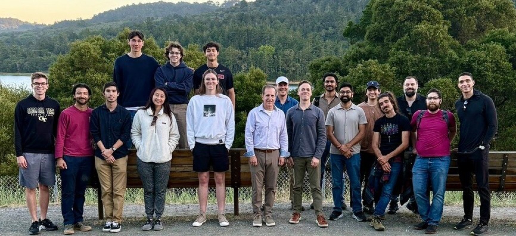 The Beacon AI team outdoors