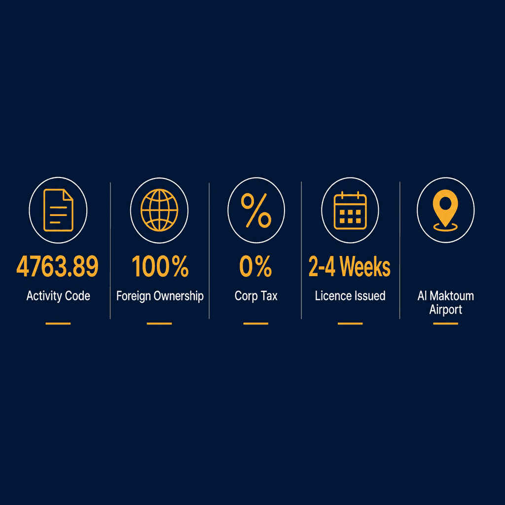 Infographic: Hunting?Requisites Trading License in Dubai: Cost and Requirements