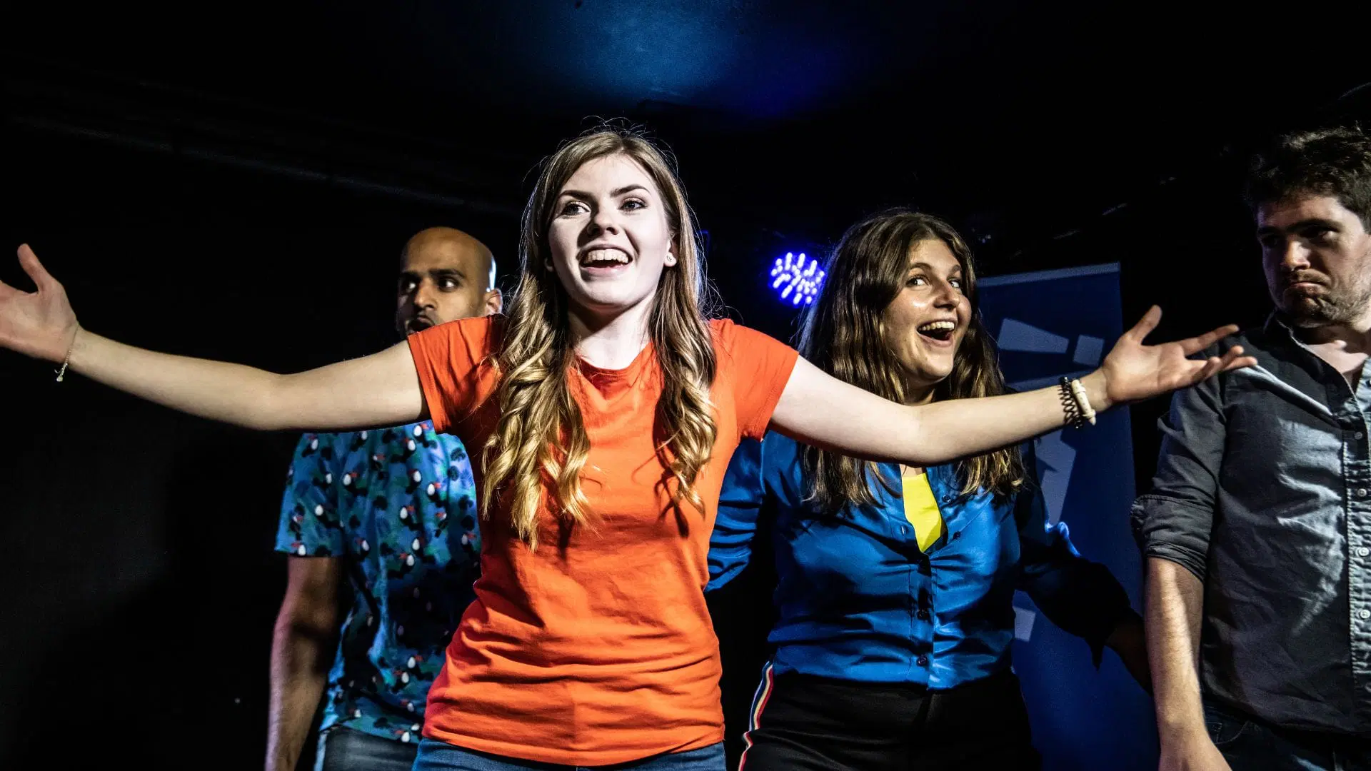 Gamez Performing at Hoopla. Image credit Rah Petherbridge