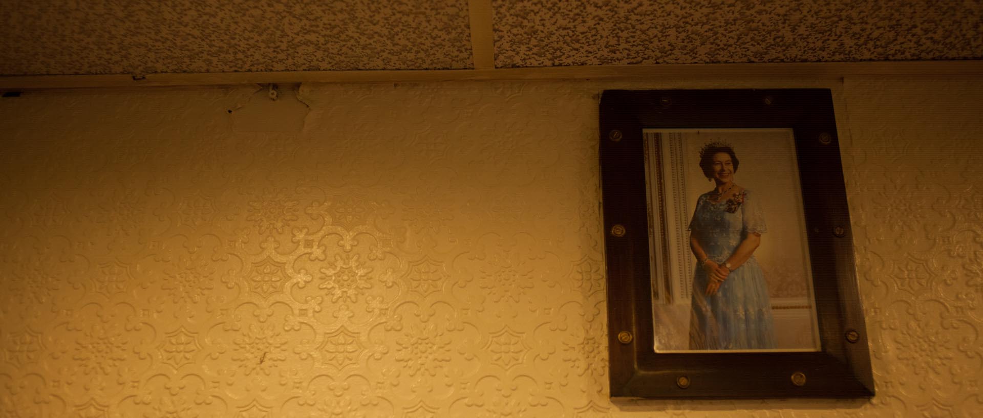 The Queen's photo, Social Club, Liverpool, 2012