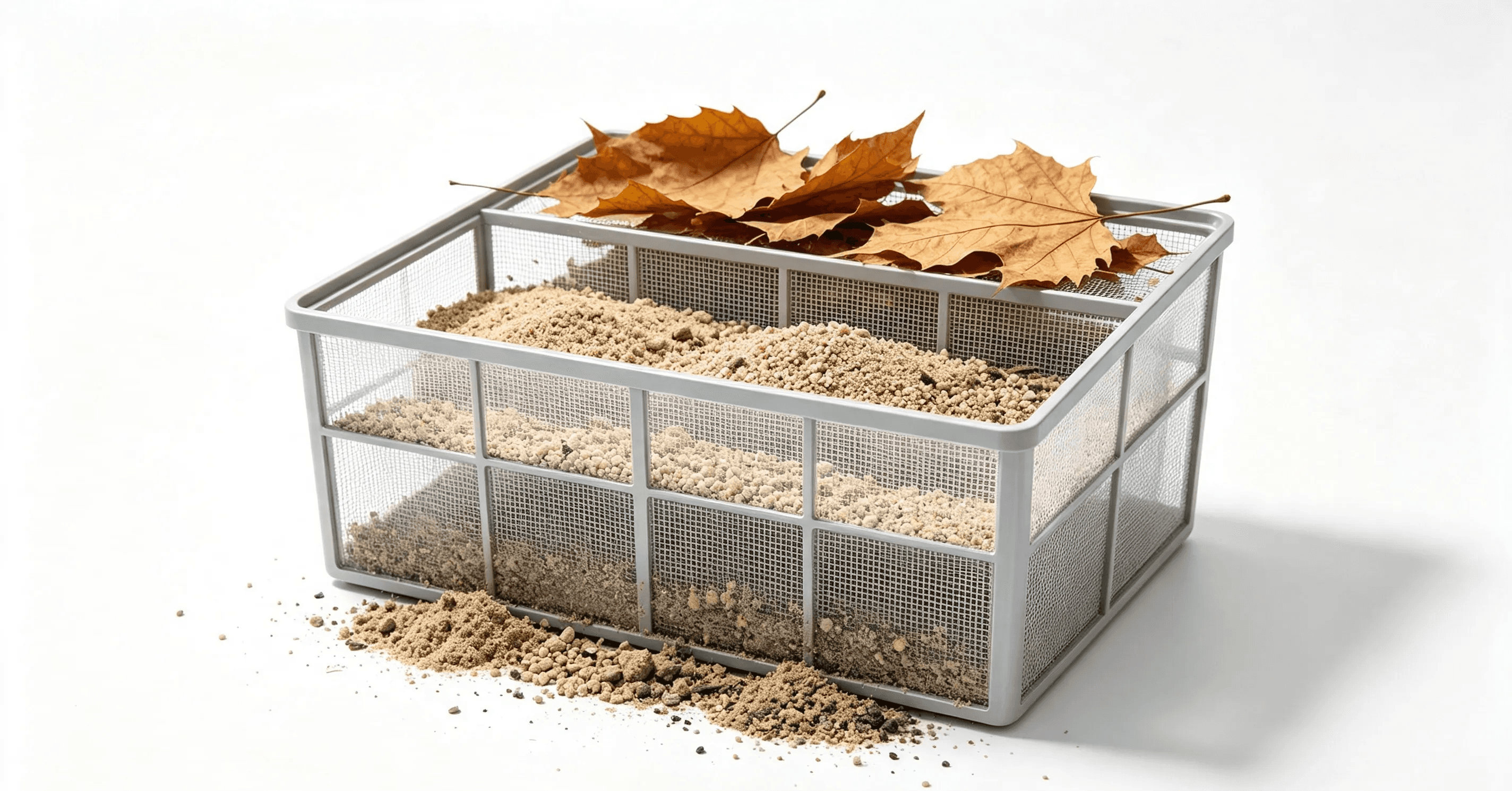 Internal filtration system of a robotic pool cleaner separating debris from water