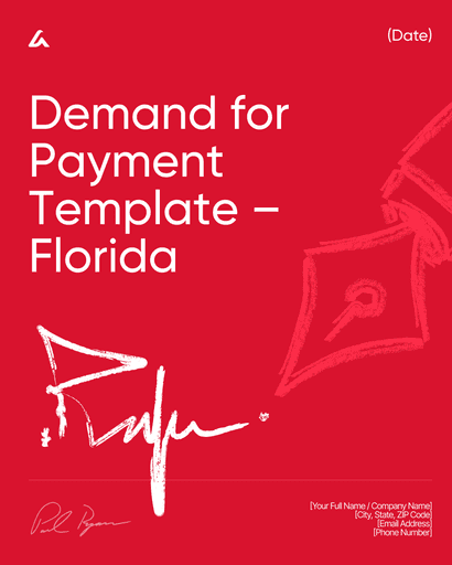 Demand for Payment Template – Florida
