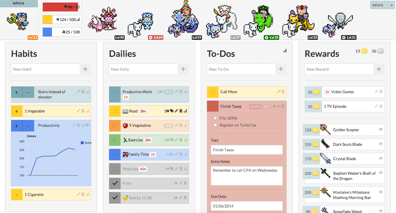 Best 15 Productivity Apps For Students - Habitica