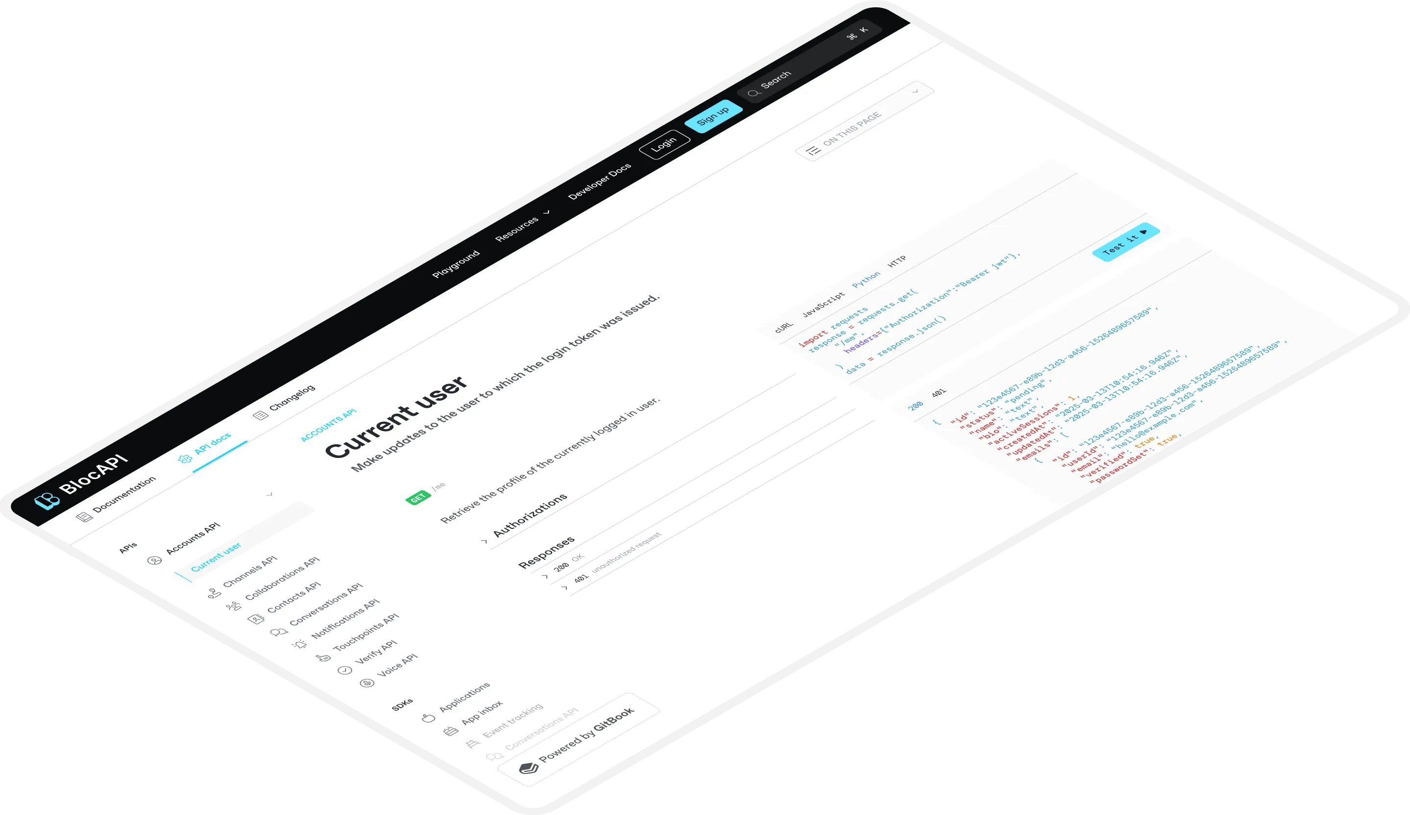 API documentation